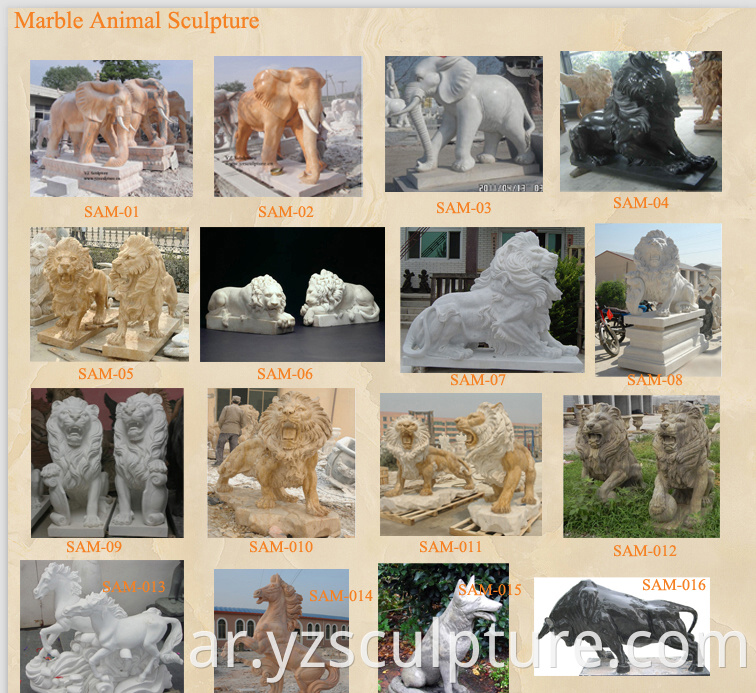 stone animal statue 